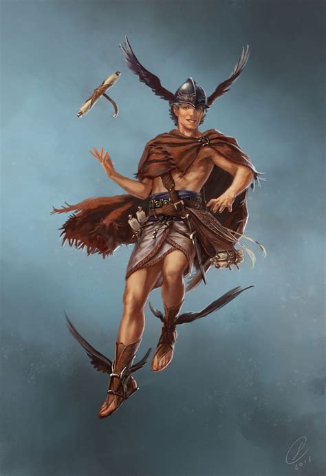 angel hermes|hermes the messenger.